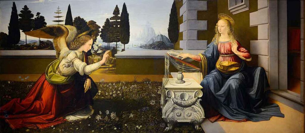 Archangel Gabriel and Archeia Hope representing the resurrection flame and fourth ray
